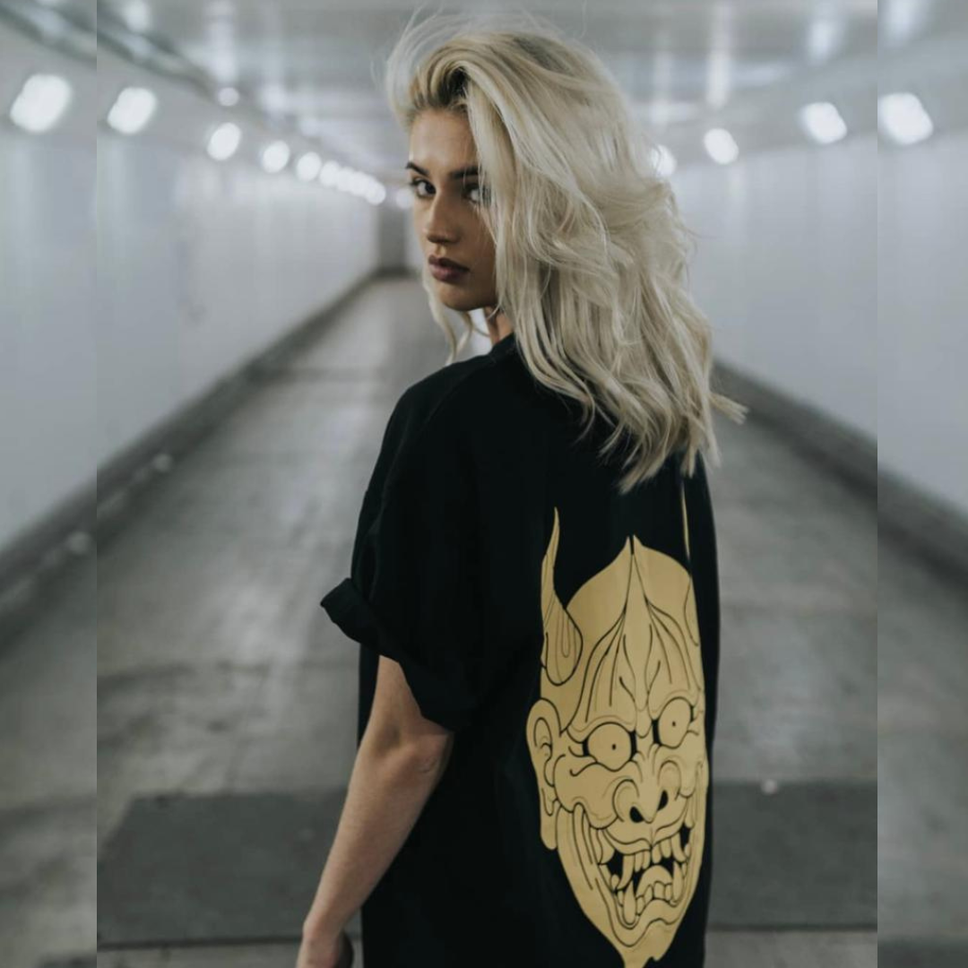 Hannya Tee - Black