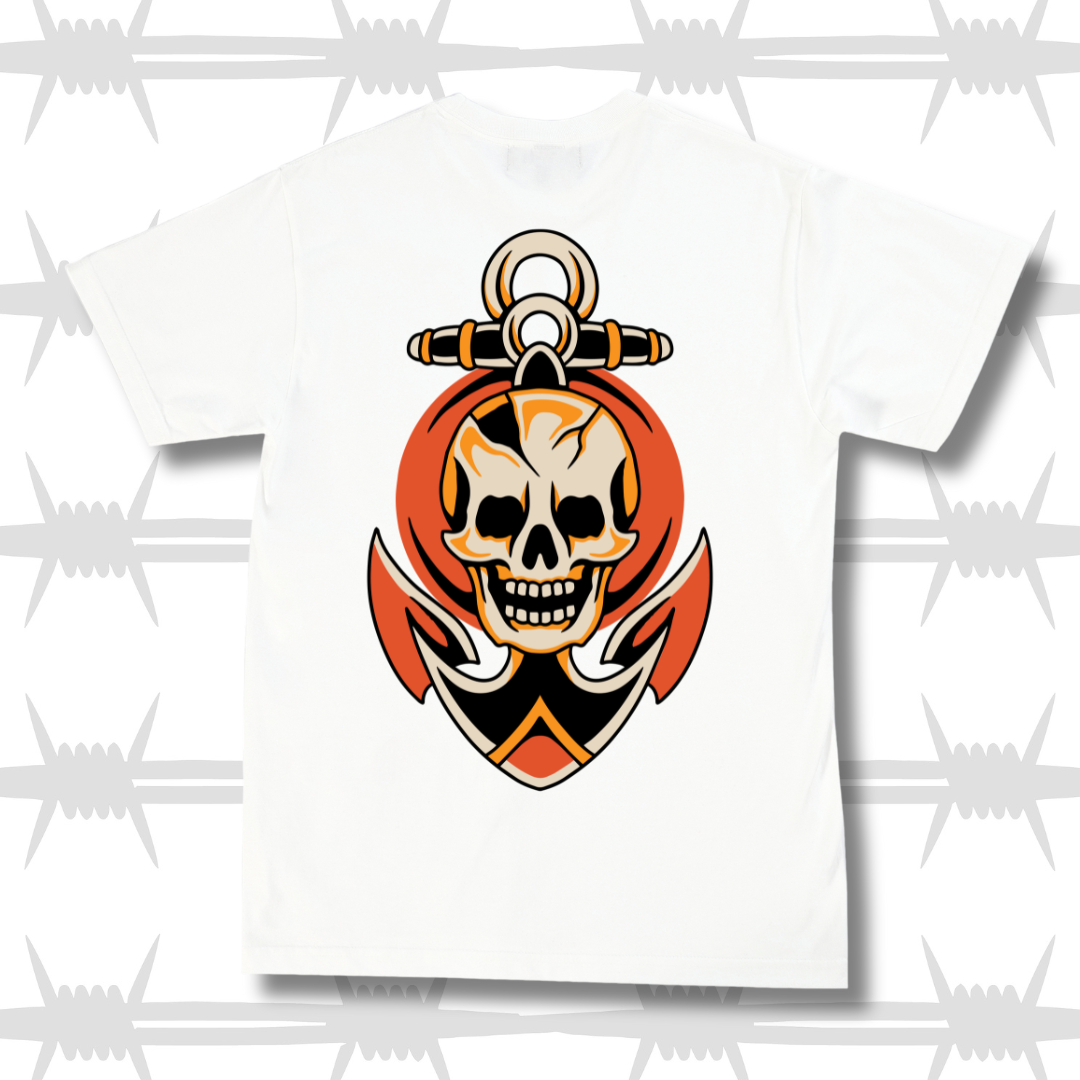Tatttoo Graphic anchor t-shirt