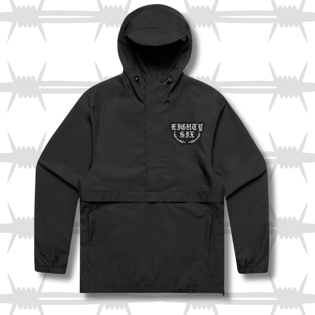 Barbed Windbreaker Pullover