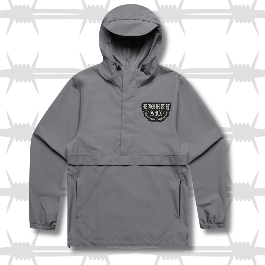 Barbed Windbreaker Pullover