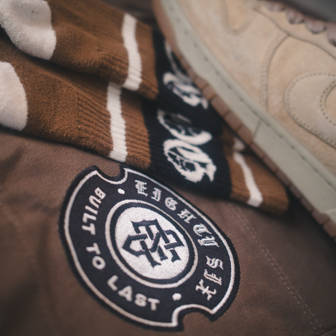 Crest Canvas Shorts