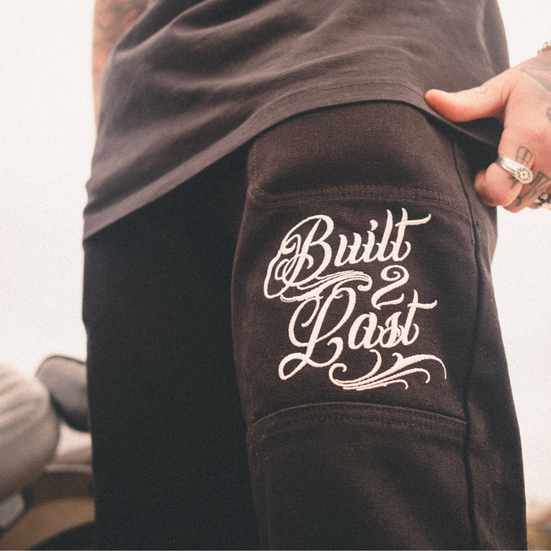Crest Canvas Trousers