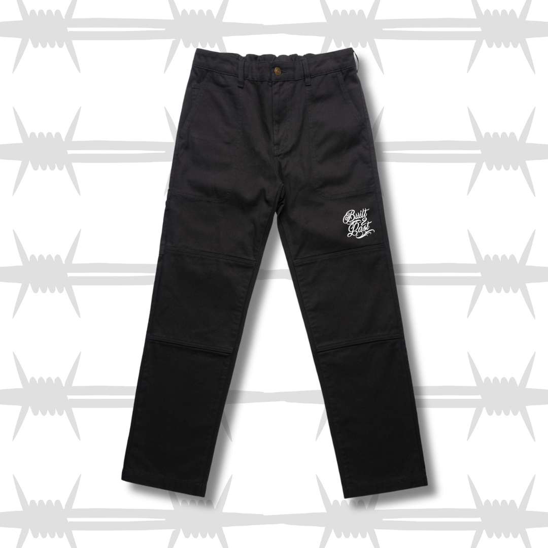 Crest Canvas Trousers