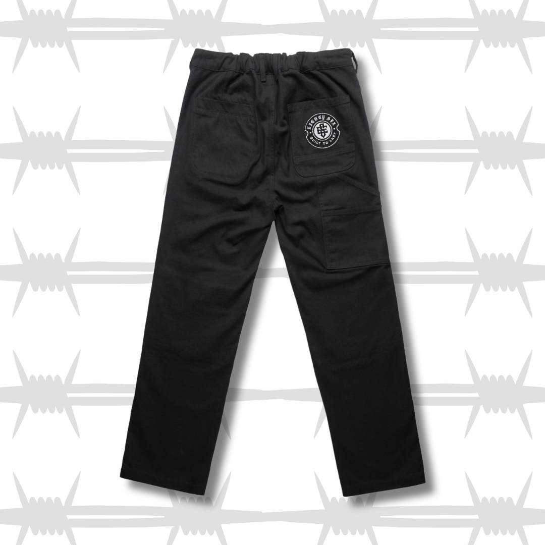 Crest Canvas Trousers