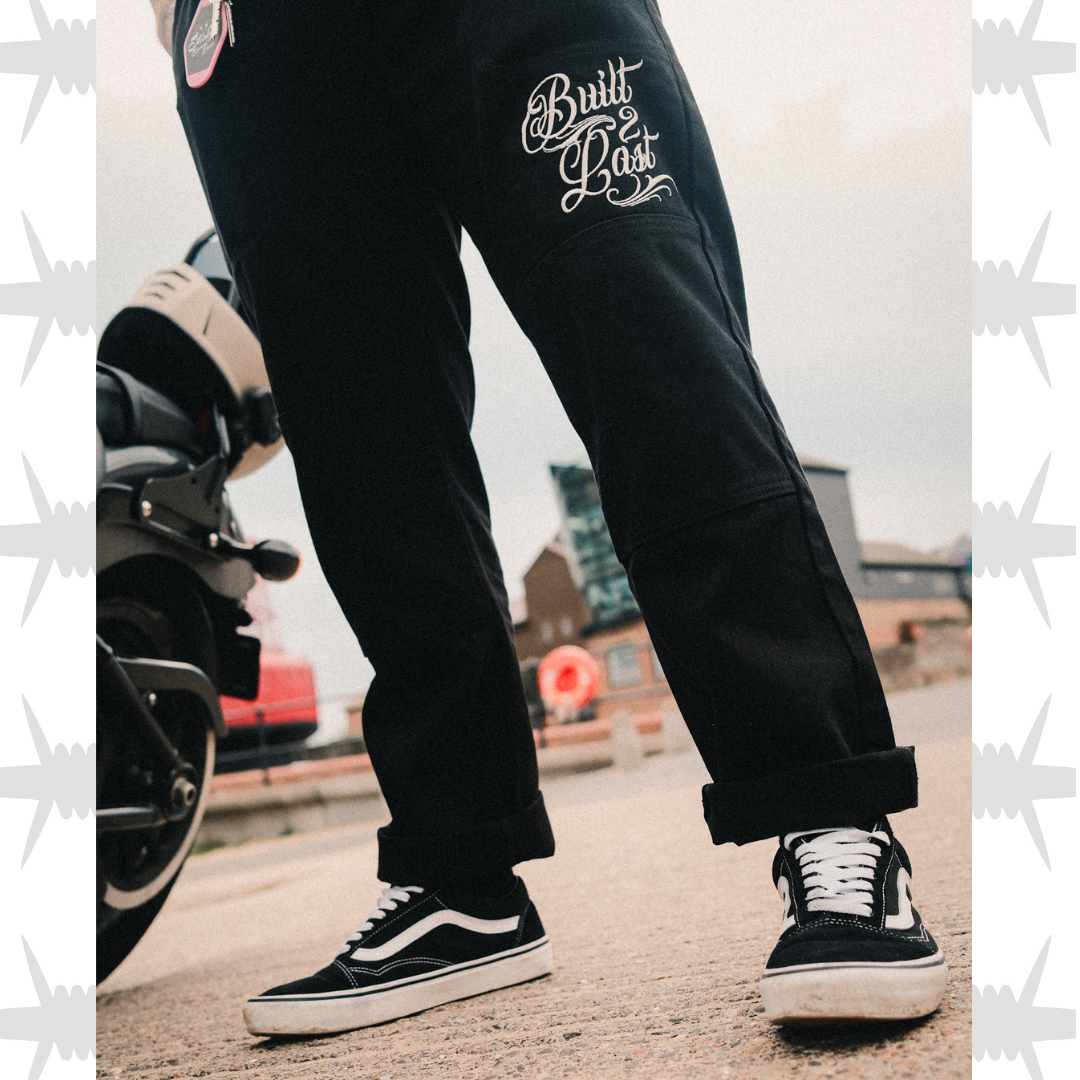 Crest Canvas Trousers