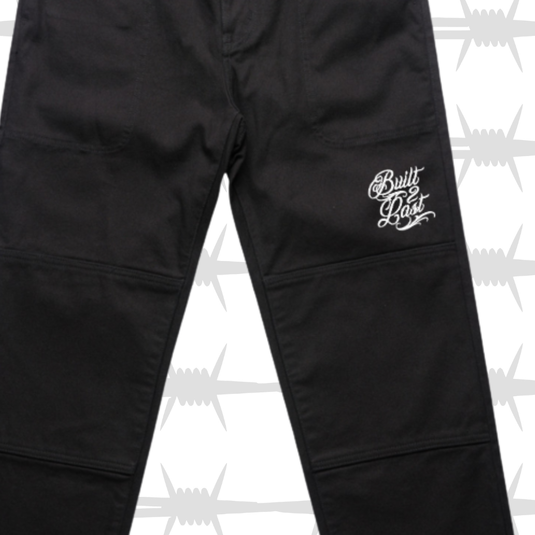 Crest Canvas Trousers