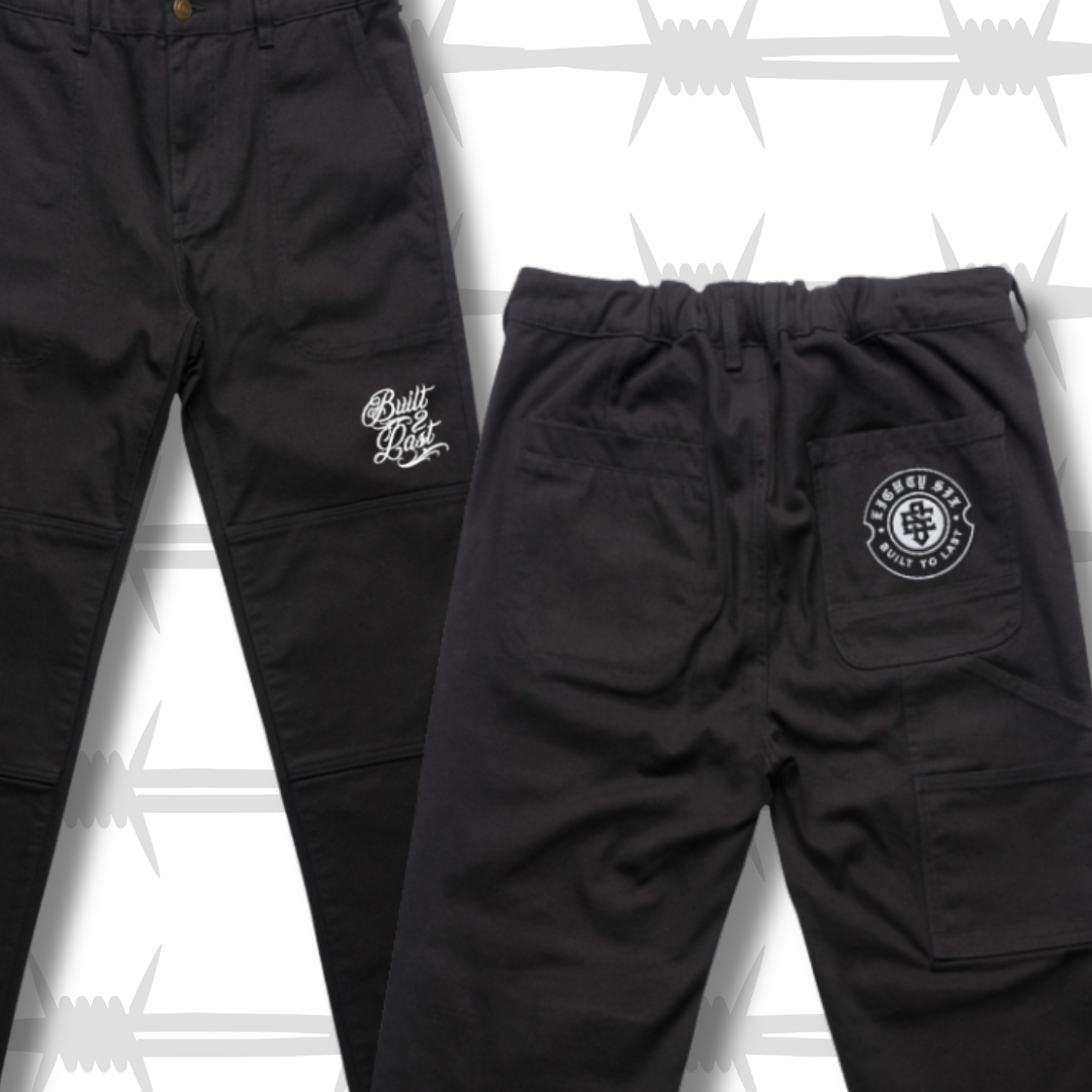 Crest Canvas Trousers