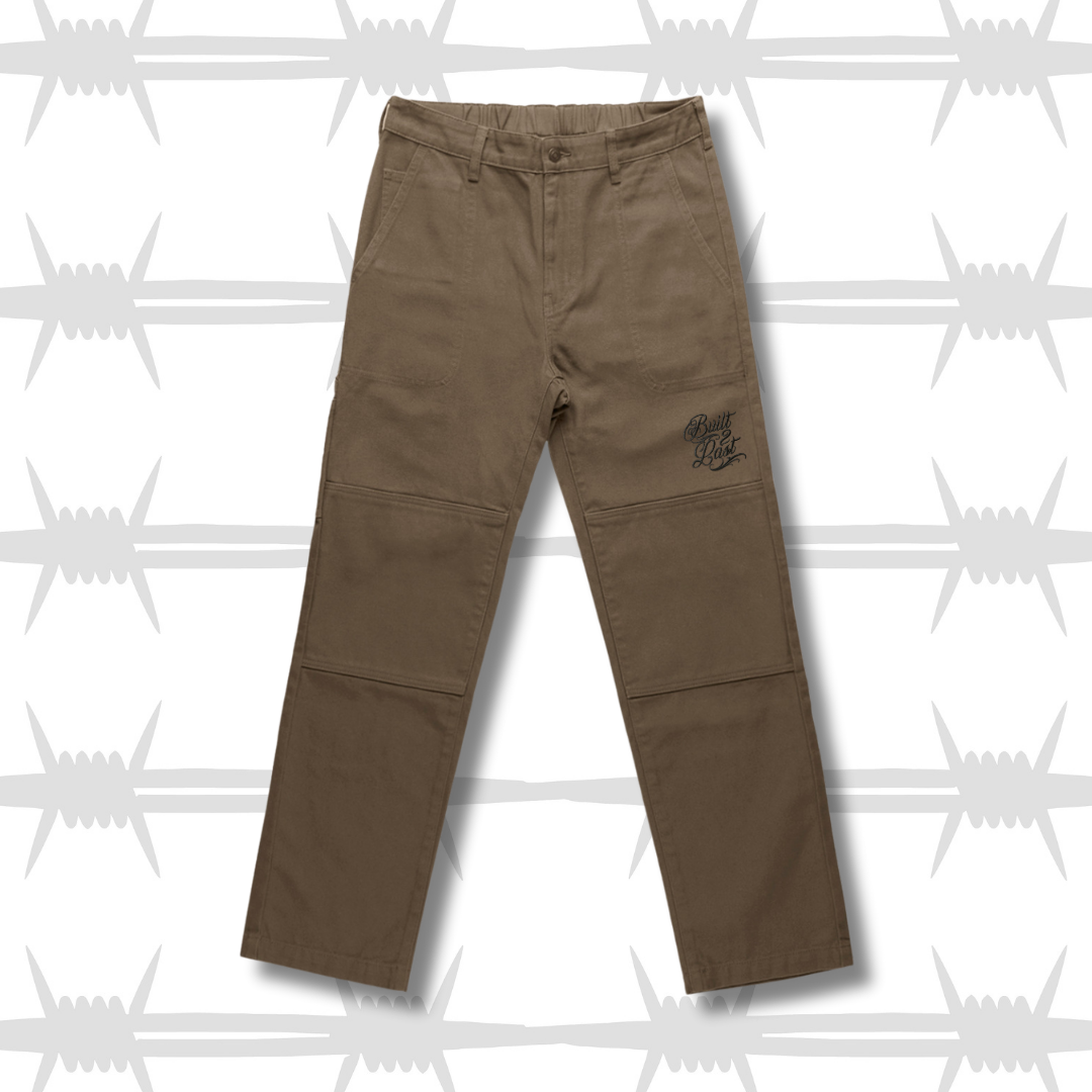 Crest Canvas Trousers