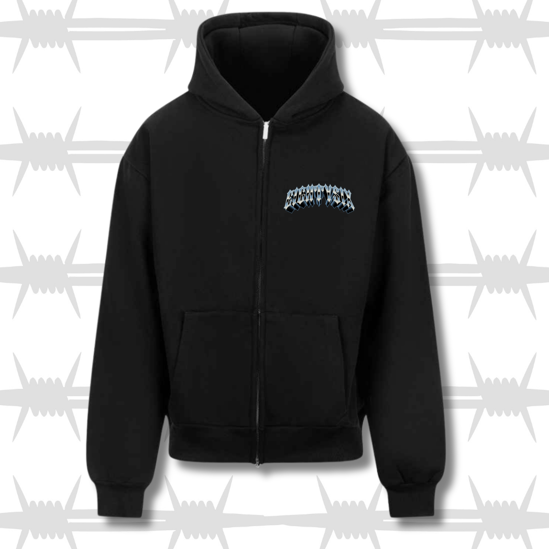 Dicing With Death Zip Hood