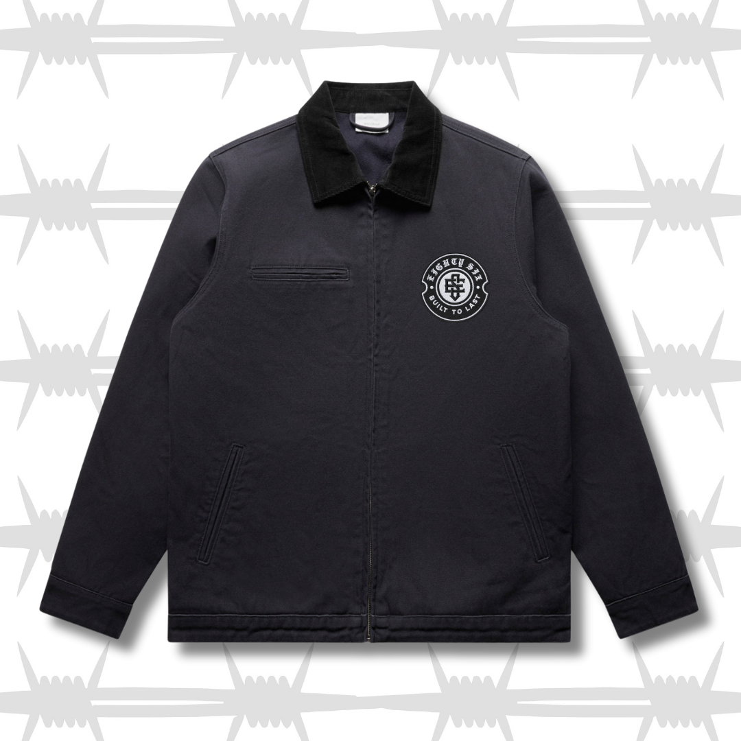 Crest Cord Collar Jacket