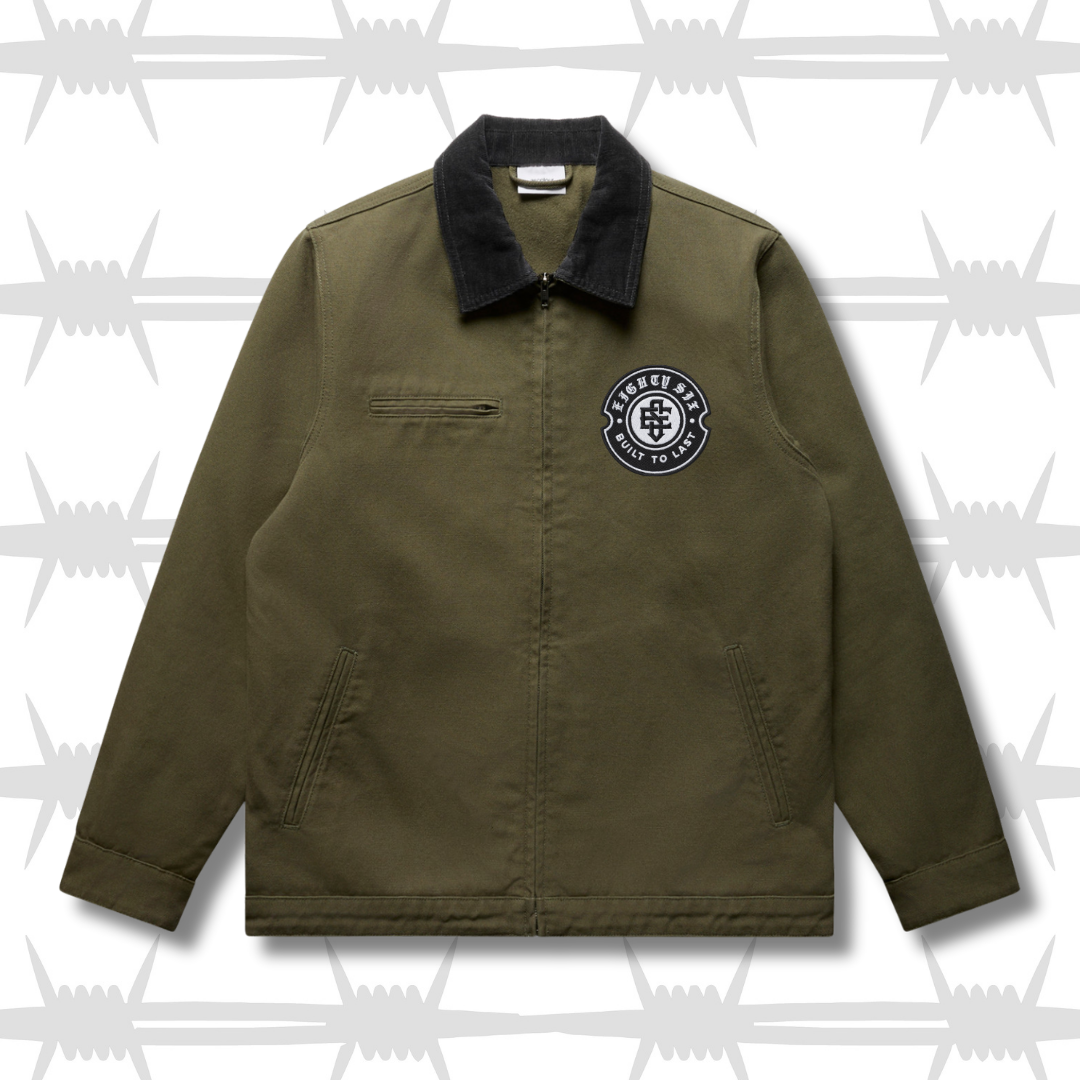 Crest Cord Collar Jacket