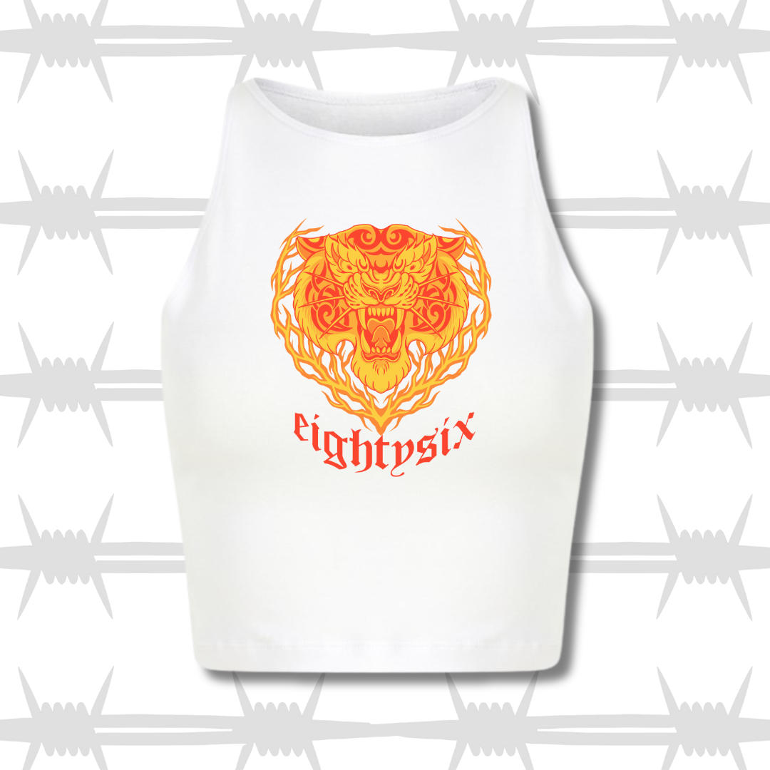 Golden Tiger Crop Vest Ltd Edition