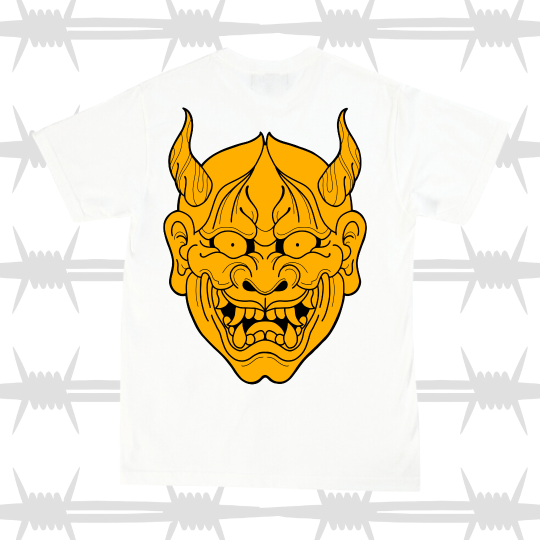 Hannya Tee - White