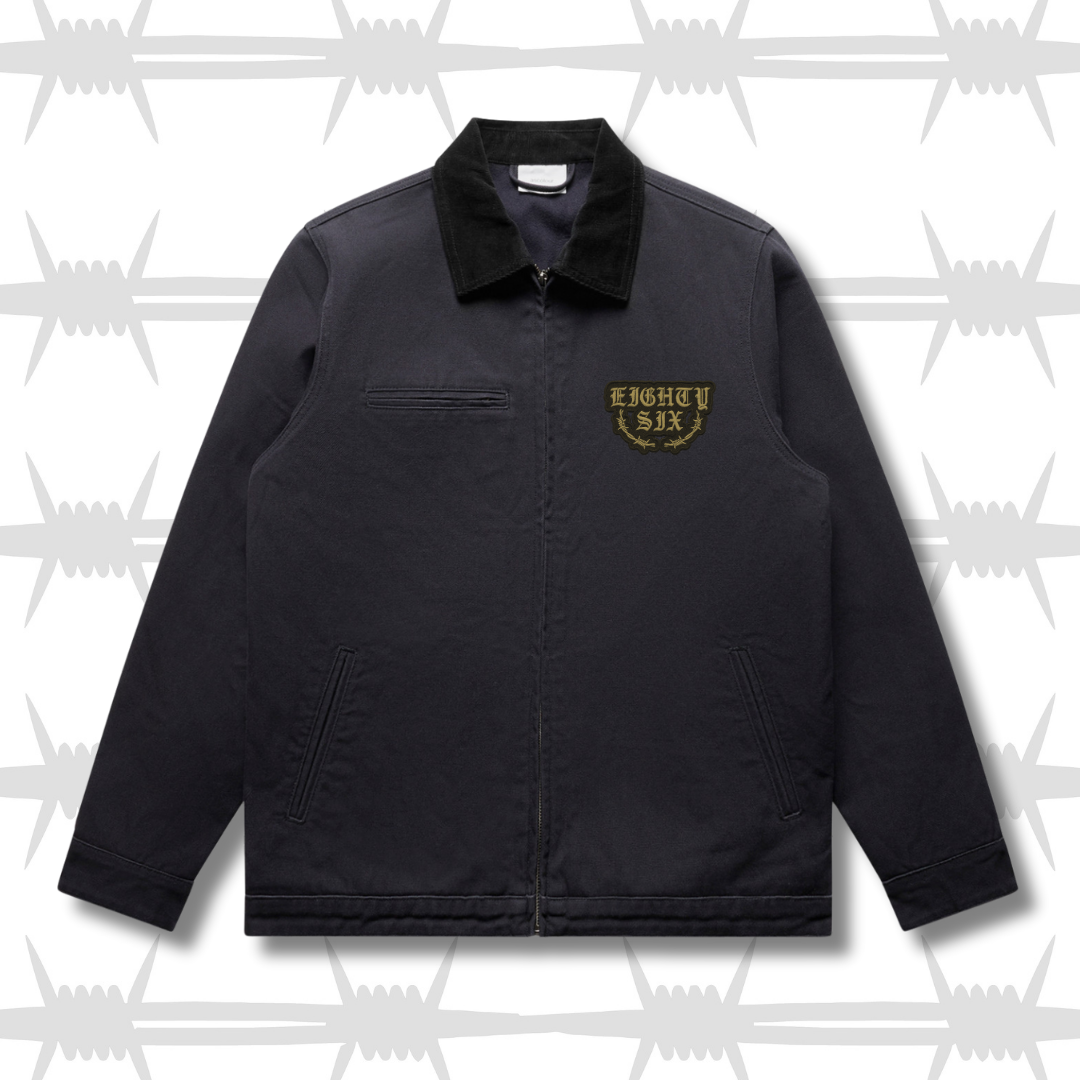 Barbed Cord Collar Jacket