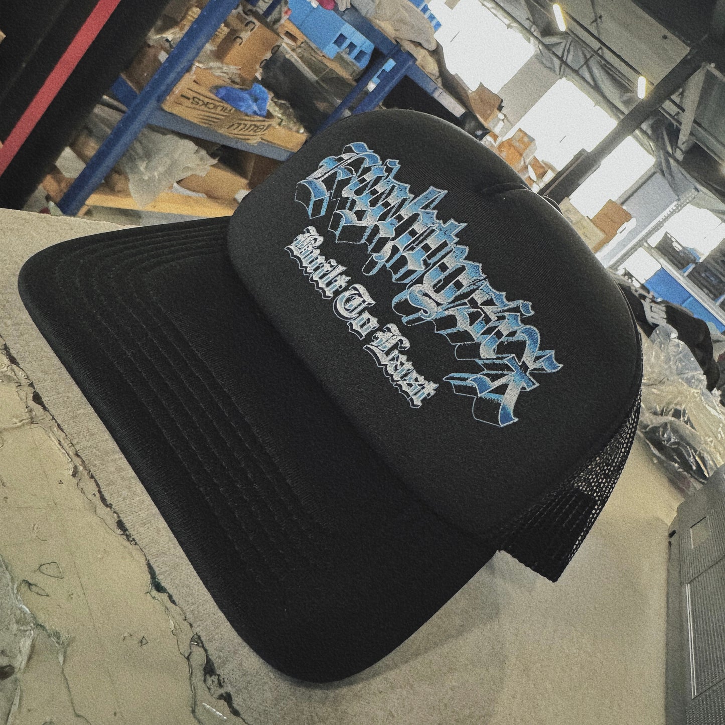 Built to Last Panther Trucker Cap