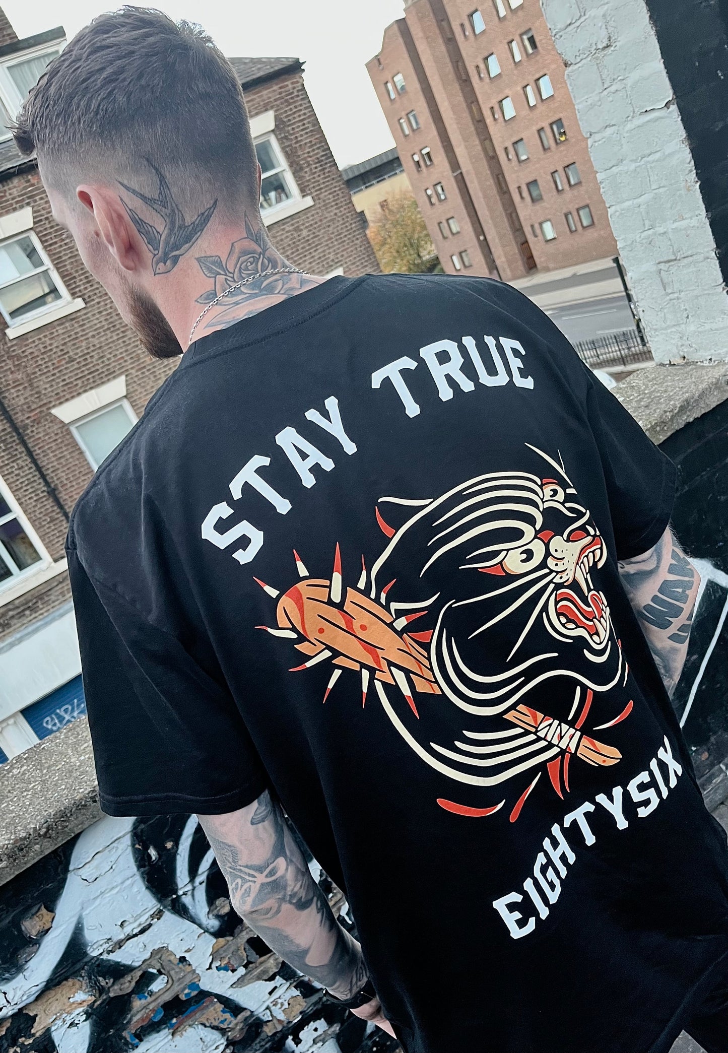 Panther Tee - Black