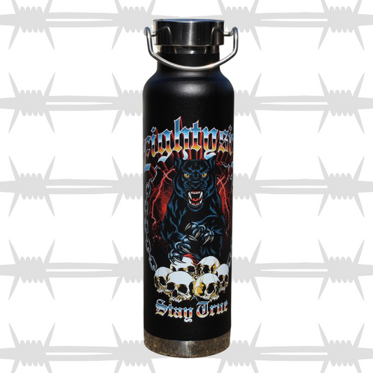 Skull Panther Water Bottle
