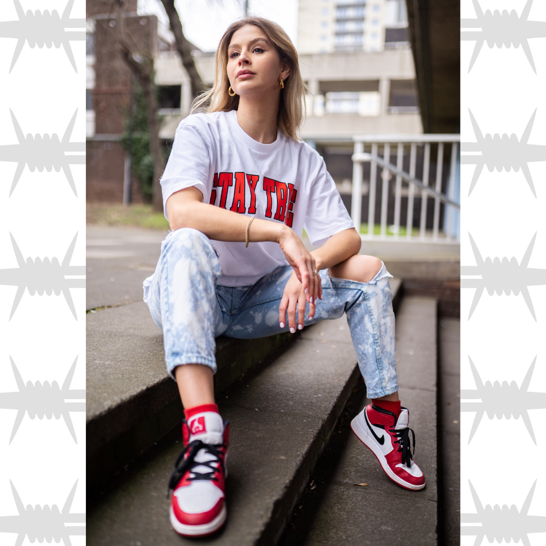 Stay True Varsity Tee