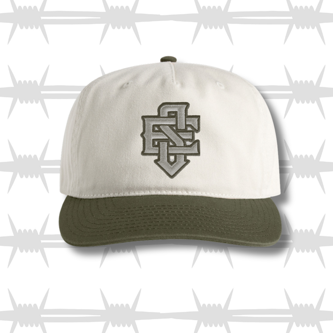 ES Monogram Two Tone Work Cap
