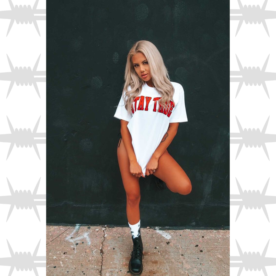 Stay True Varsity Tee