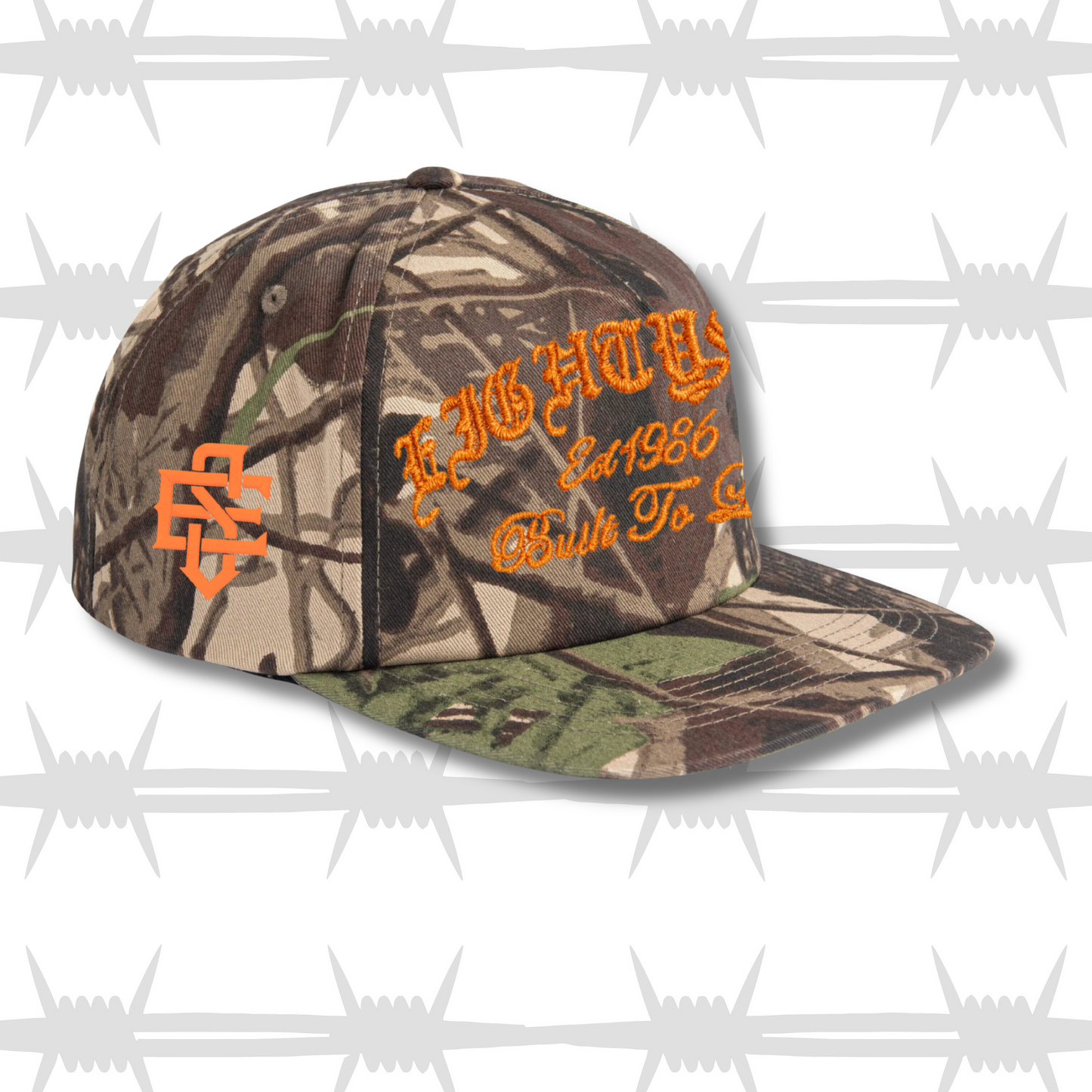 Woodland Camo BTL Cap
