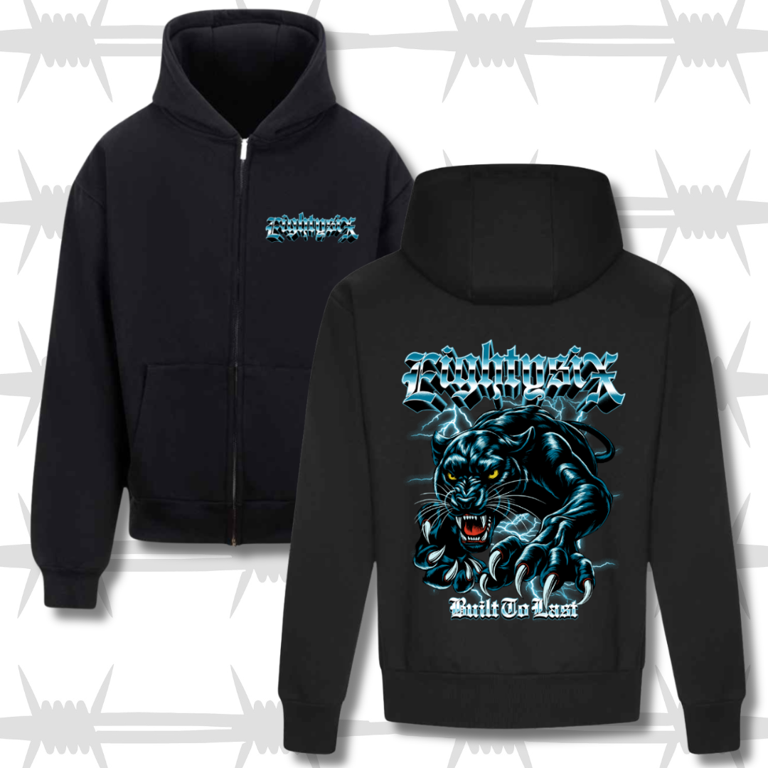 Built To Last Panther Zip Hoodie