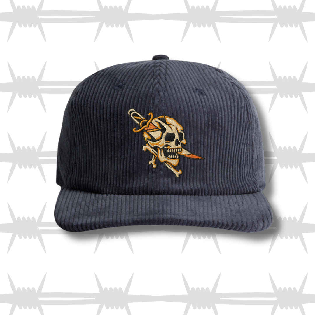 Dagger Skull Cord Cap