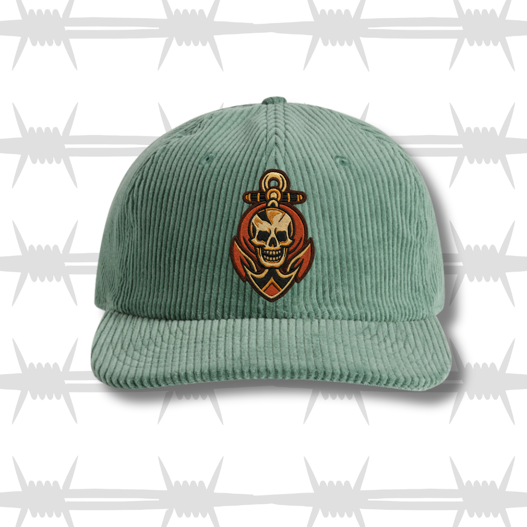 Anchor Skull Cord Cap