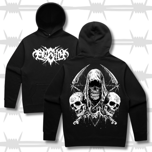 Death Core Hood - Black
