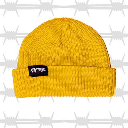 'Stay True' Tattoo Inspired Fisherman Beanie