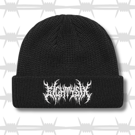 Crypt Beanie - Black/White