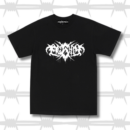 deathcore tattoo graphic t-shirt