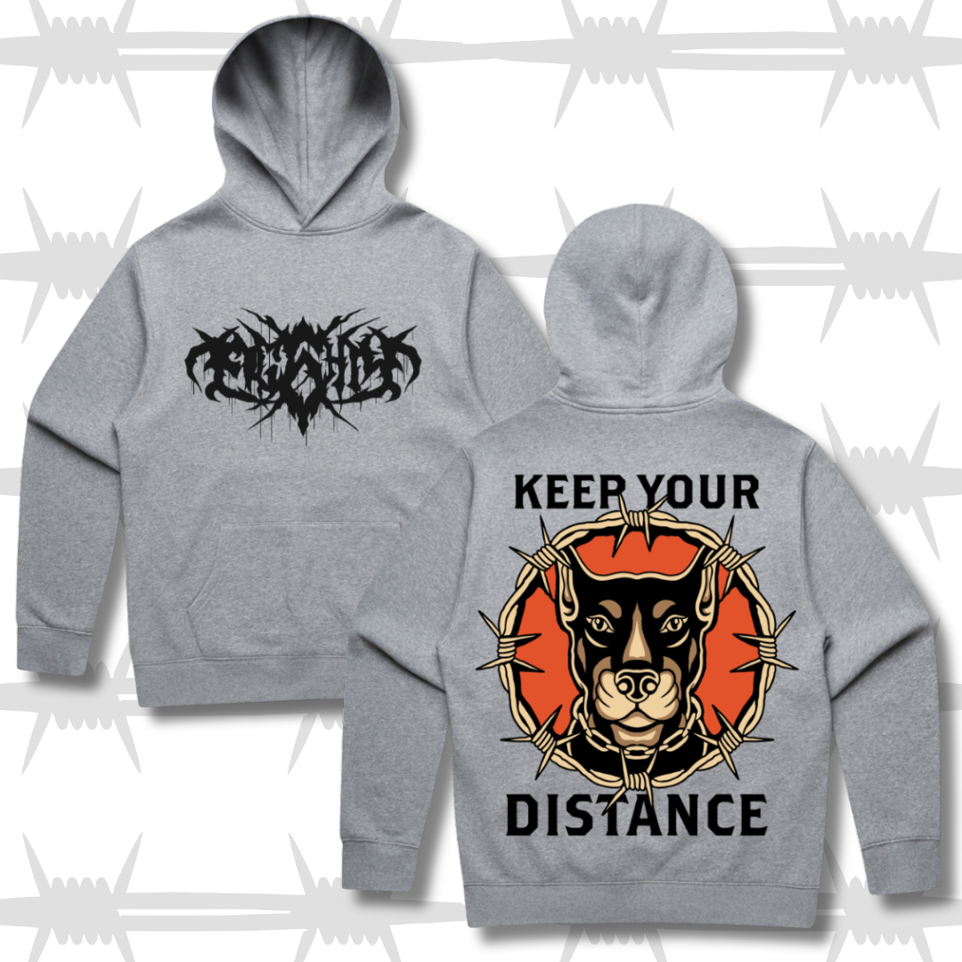 Keep Your Distance Hood - Grey