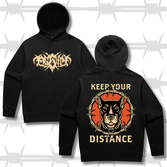 Keep Your Distance Hood - Black