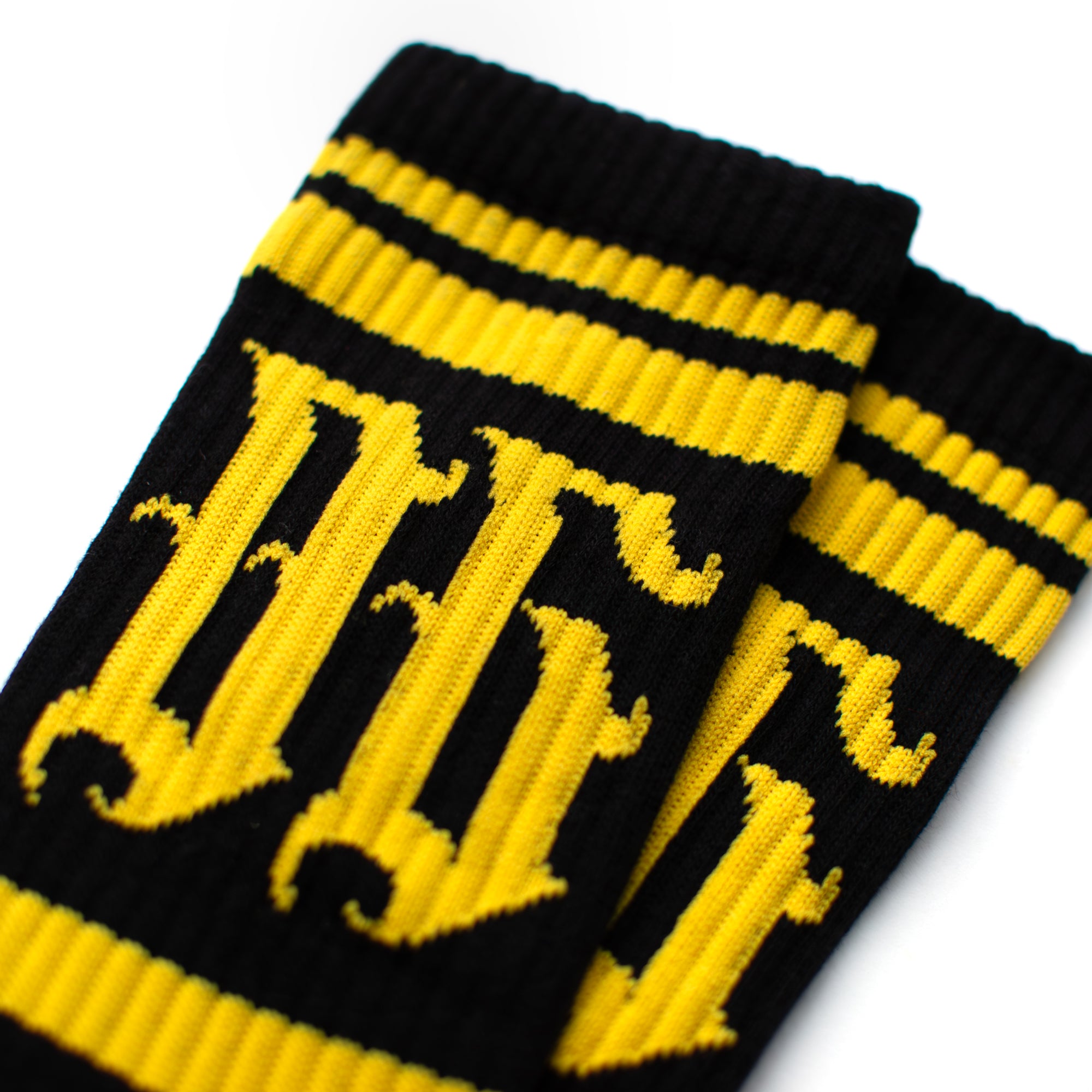 OG Black and Yella Socks