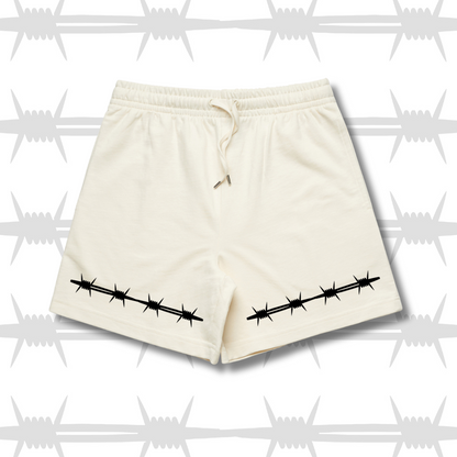 barbed wire womens tattoo shorts