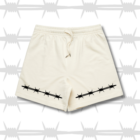 barbed wire womens tattoo shorts