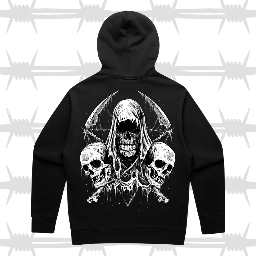 Death Core Hood - Black