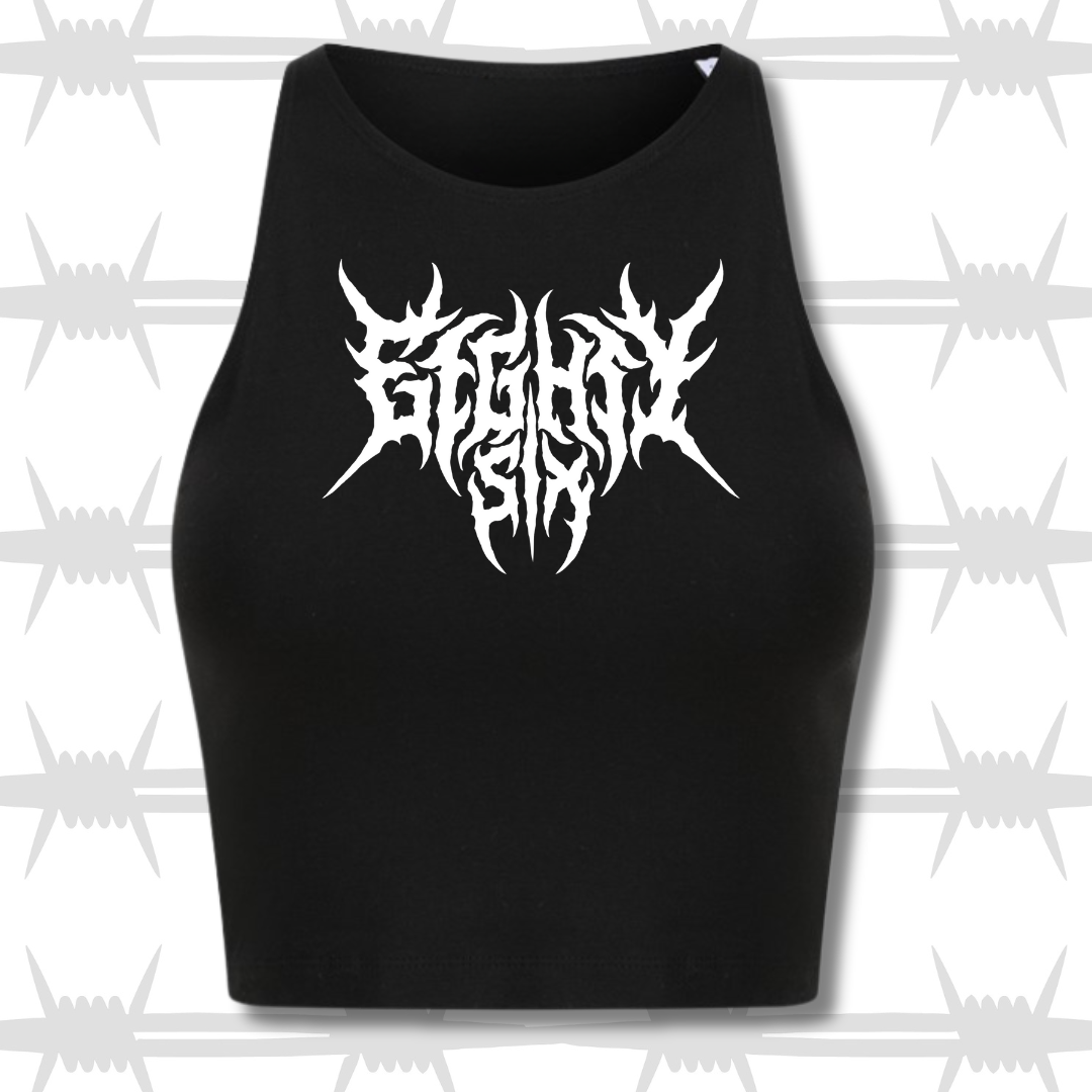 Castle Script Crop Vest