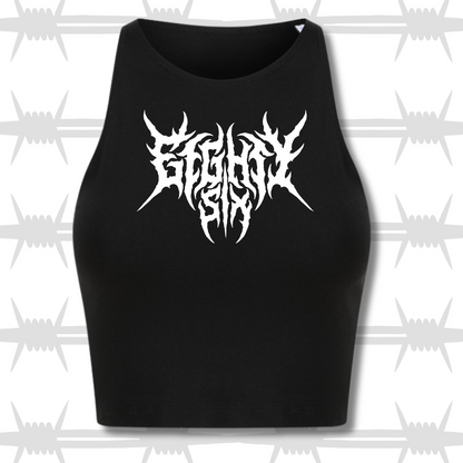 Castle Script Crop Vest