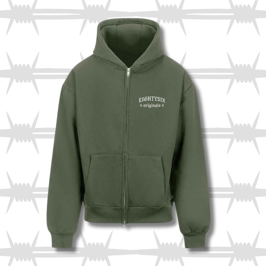 Originals Zip Hood – Eighty6Clothing Originals Zip Hood – Eighty6Clothing