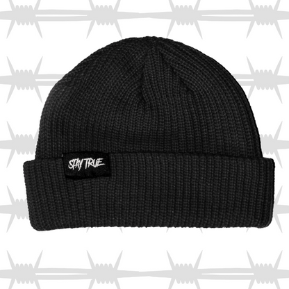 'Stay True' Tattoo Inspired Fisherman Beanie