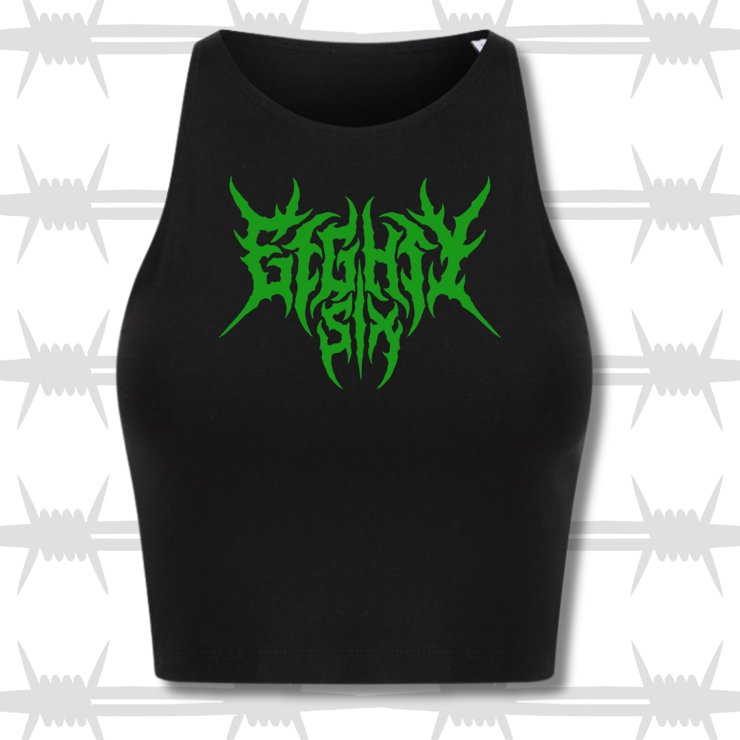 Castle Script Crop Vest