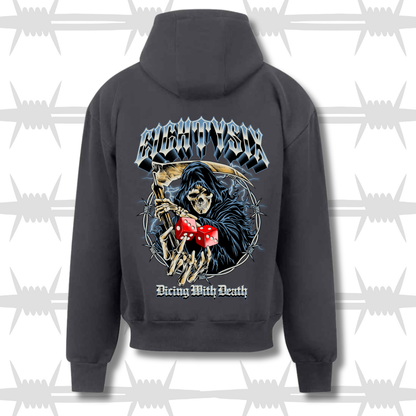 Dicing With Death Zip Hood