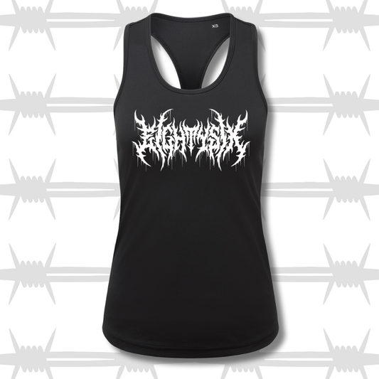 Metal Script Womens Training Vest