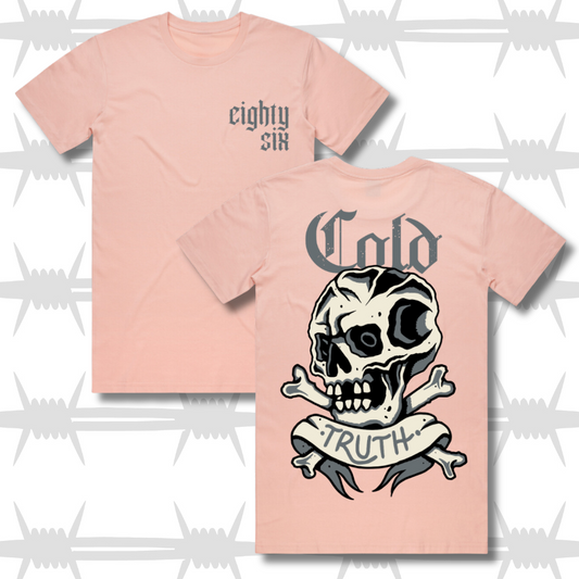 Cold Truth Tee - Pale Pink