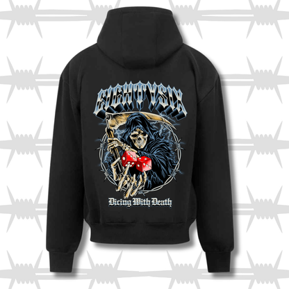 Dicing With Death Zip Hood