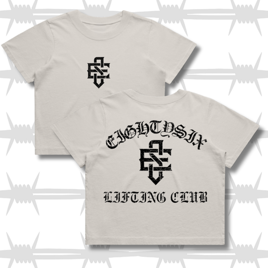 Lifting Club Crop Tee