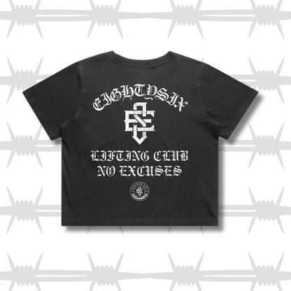 Lifting Club Crop Tee