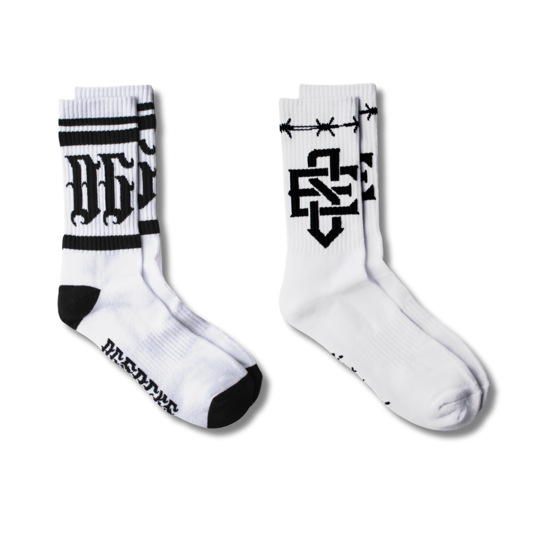 OG All White Sock Bundle